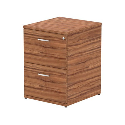 Impulse 2D Filing Cabinet Walnut