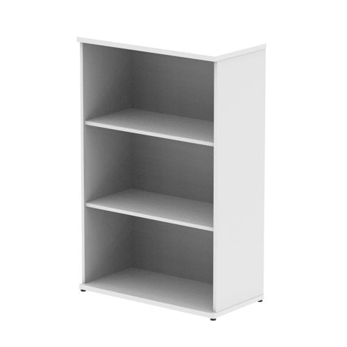 Impulse 1200mm Bookcase White