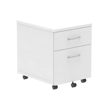 Impulse 2drw Mobile Pedestal WH