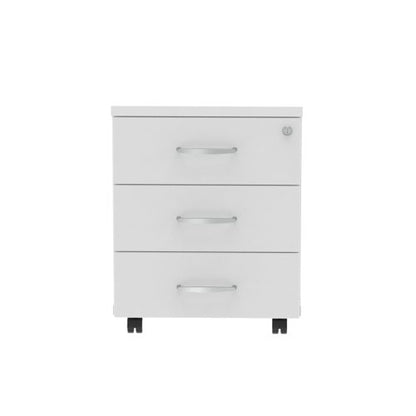 Impulse 3drw Mobile Pedestal WH