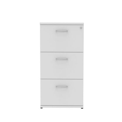 Impulse 3drw Filing Cabinet White