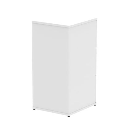 Impulse 3drw Filing Cabinet White