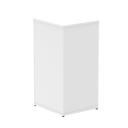 Impulse 3drw Filing Cabinet White