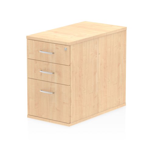 Impulse 800mm Desk High Ped Maple