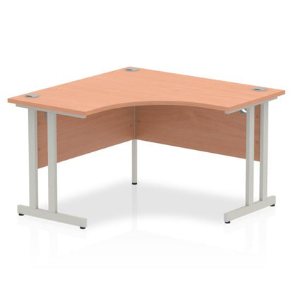 Impulse 1200 Crn Desk Beech SL Leg