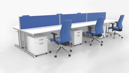 Impulse 1600x800 Desk Cntlvr WH SL