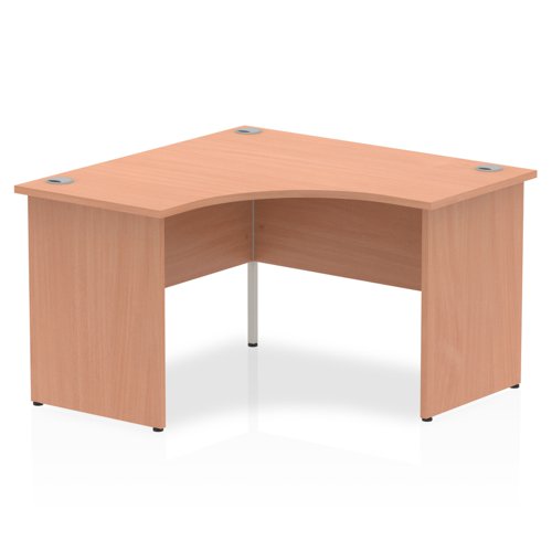 Impulse 1200 Crn Desk Beech End Leg