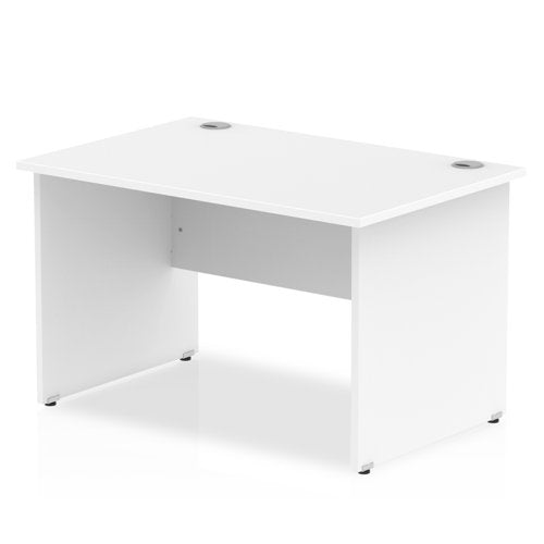 Impulse 1200x800 Desk White End Panel