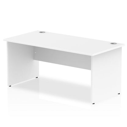 Impulse 1600x800 Desk White End Panel