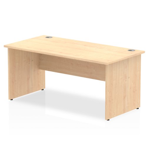 Impulse Desk 1600x800 Maple End Leg