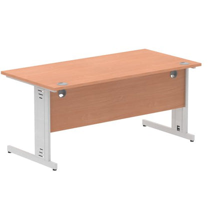 Impulse 1600x800 Beech SL Cable Leg