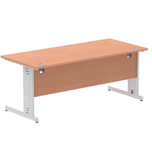 Impulse 1800x800 Beech SL Cable Leg