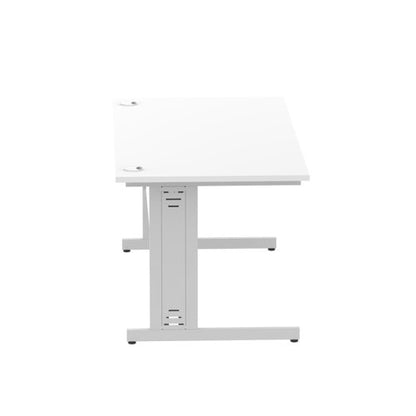 Impulse 1600x800 White SL Cable Leg