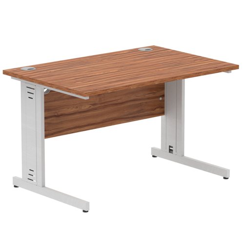 Impulse 1200x800 Walnut SL Cable Leg