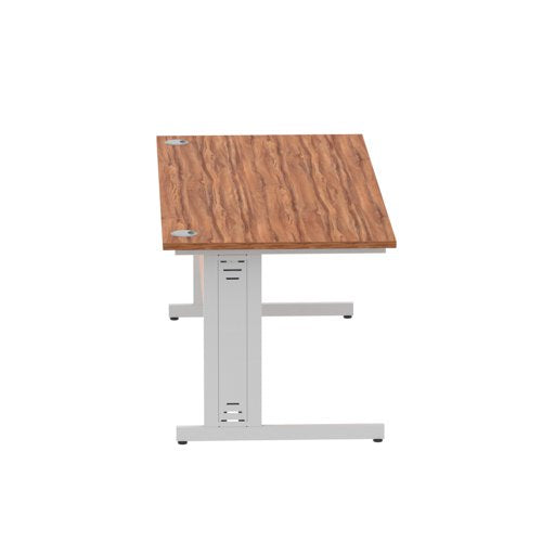 Impulse 1800x800 Walnut SL Cable Leg