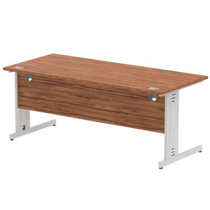 Impulse 1800x800 Walnut SL Cable Leg