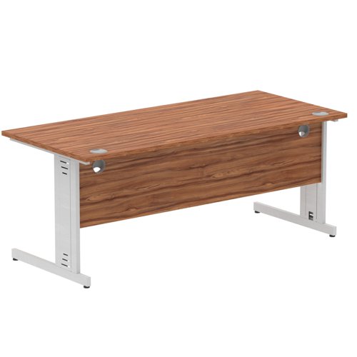 Impulse 1800x800 Walnut SL Cable Leg