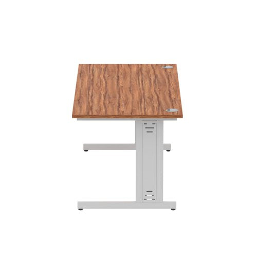 Impulse 1800x800 Walnut SL Cable Leg