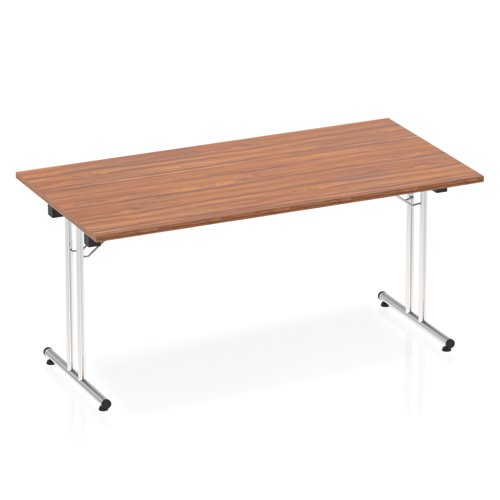 Impulse 1600 Fldg Rect Tbl Walnut