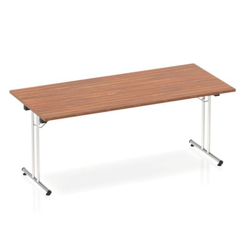 Impulse 1800 Fldg Rect Tbl Walnut
