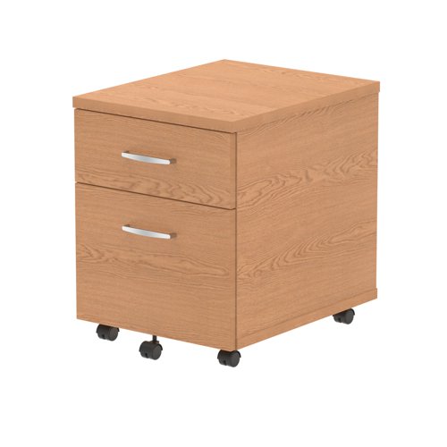 Impulse 2D Mobile Pedestal Oak