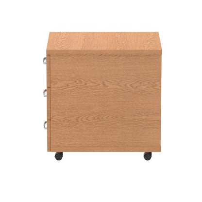 Impulse 3D Mobile Pedestal Oak