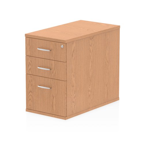 Impulse 800mm Desk High Ped Oak