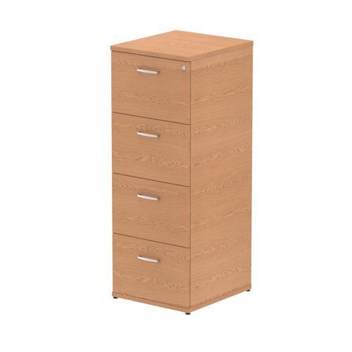 Impulse 4D Filing Cabinet Oak