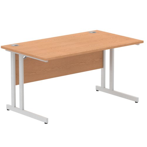 Impulse 1400x800 Desk Oak SL Leg