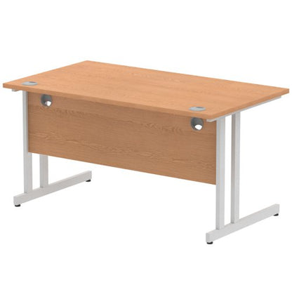 Impulse 1400x800 Desk Oak SL Leg