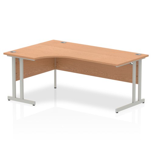 Impulse 1800 LCres Desk Oak SL Leg