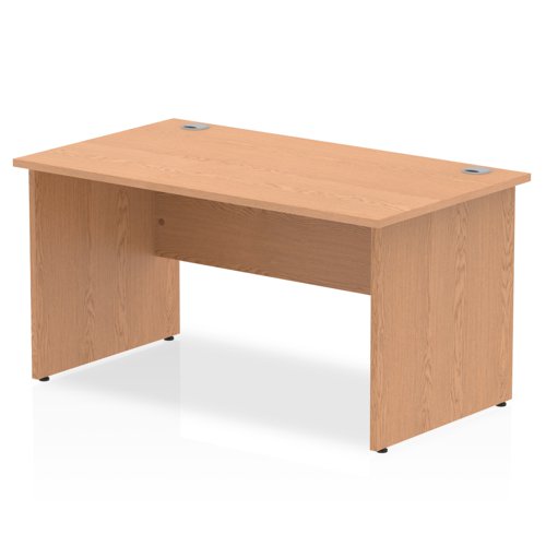 Impulse 1400x800 Desk Oak End Leg