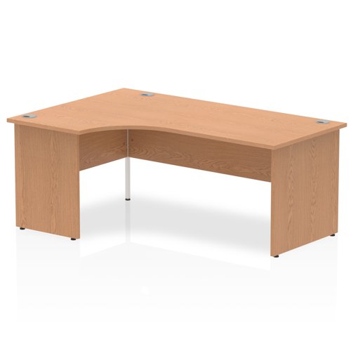 Impulse 1800 LCres Desk Oak End Leg