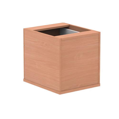 Impulse 2drw Fixed Pedestal Beech