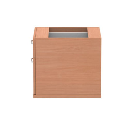 Impulse 2drw Fixed Pedestal Beech