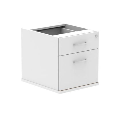 Impulse 2drw Fixed Pedestal White