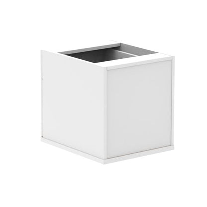 Impulse 2drw Fixed Pedestal White