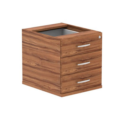 Impulse 3D Fixed Pedestal Walnut