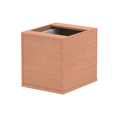 Impulse 3drw Fixed Pedestal Beech