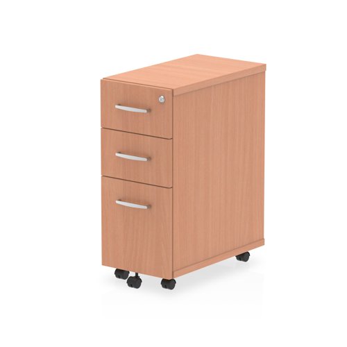 Impulse 3drw Narrow Pedestal Beech