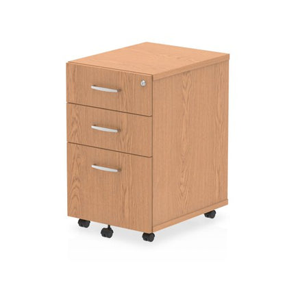 Impulse 3D Underdesk Pedestal Oak