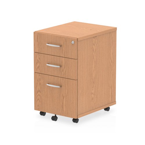 Impulse 3D Underdesk Pedestal Oak