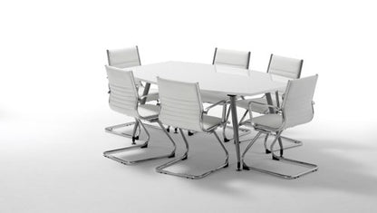 High Gloss 1800 Writabe Table WH