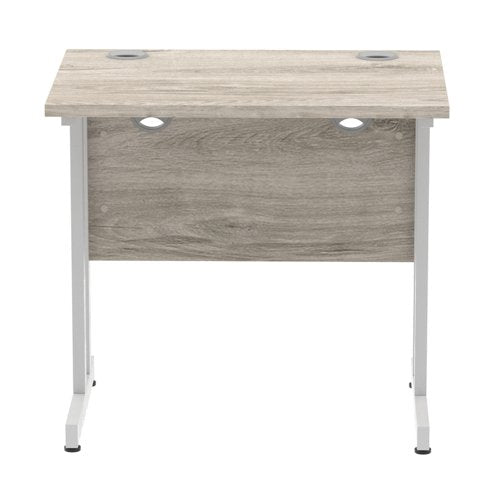 Impulse 800x600 Desk GY Oak SL Leg