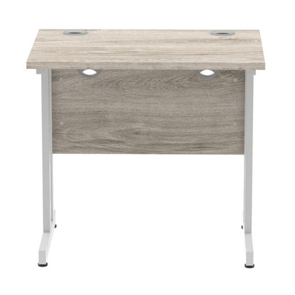 Impulse 800x600 Desk GY Oak SL Leg