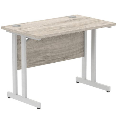 Impulse 1000x600 Desk GY Oak SL Leg