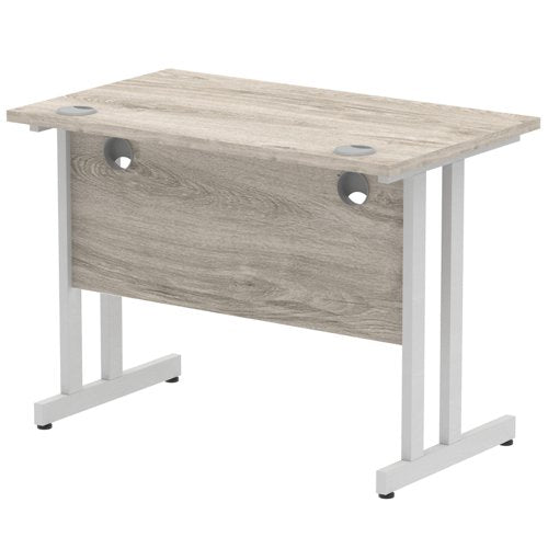 Impulse 1000x600 Desk GY Oak SL Leg