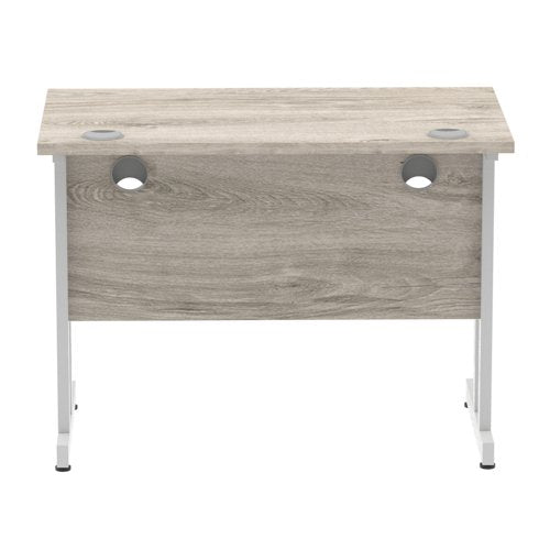Impulse 1000x600 Desk GY Oak SL Leg
