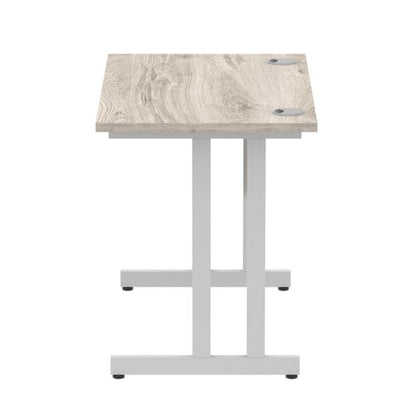 Impulse 1000x600 Desk GY Oak SL Leg
