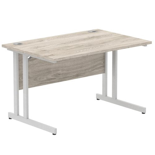 Impulse 1200x800 Desk GY Oak SL Leg